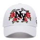 NY-cotton-men-women-summer-plain-hat