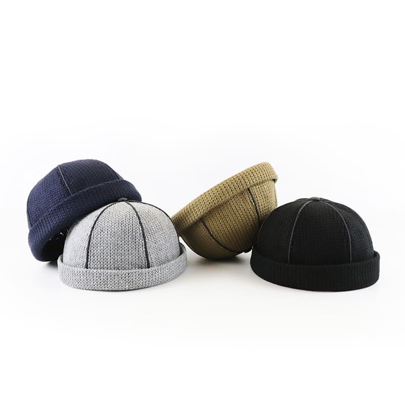 Newport Retro Knitted Docker Cap