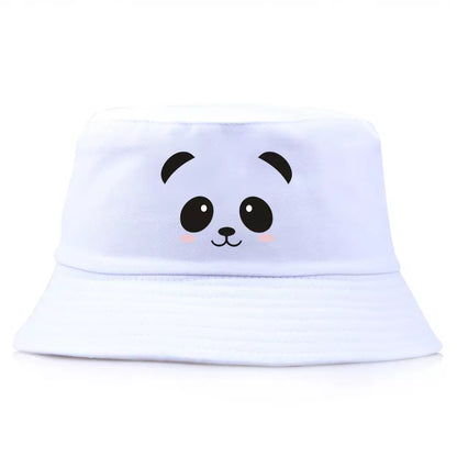 Panda Bear Cotton Bucket Hat