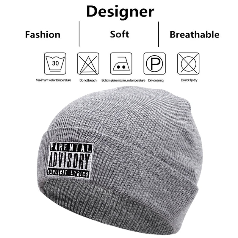 HipHop-Rap-Urban-Warm-Winter-Street-Men-Women-Vintage-Retro-Brimless-Hat