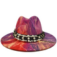 Psychedelic Abstract Fedora Hat