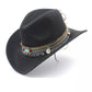 western-hat-tribal-belt-native-vintage