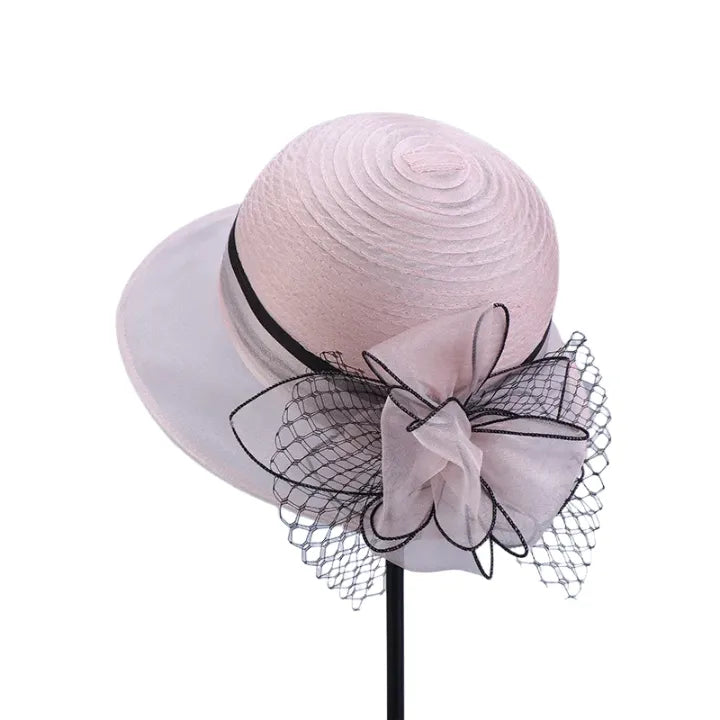 church-hat-floral-breathable-vintage