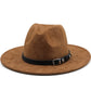 Rockville Suede Fedora Hat