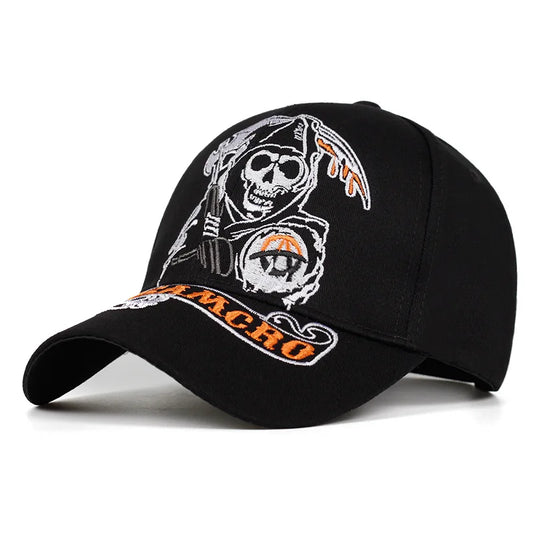 Dark-Death-Anarchy-SOA-Street-Men-Women-Plaid-Vintage-Retro-Brimless-Hat