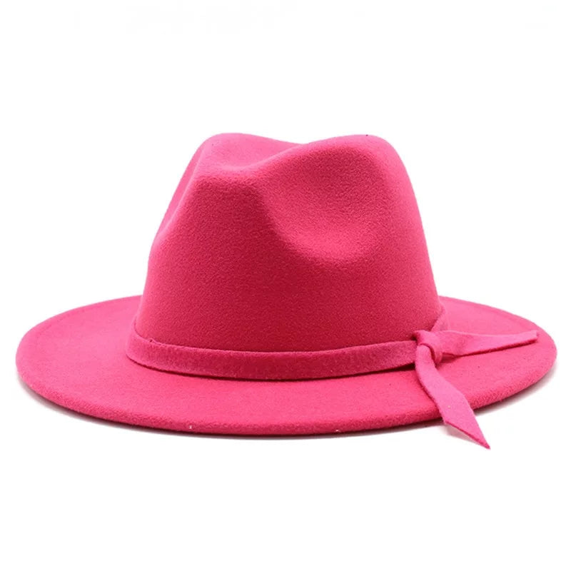 Santos Ribbon Wool Fedora Hat