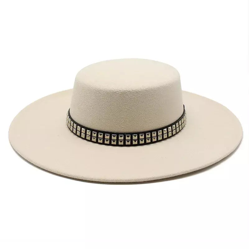 classic-metal-belt-retro-wide-brim-porkpie