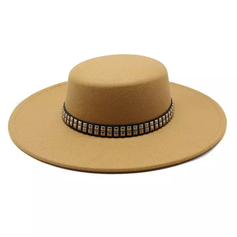 classic-metal-belt-retro-wide-brim-porkpie