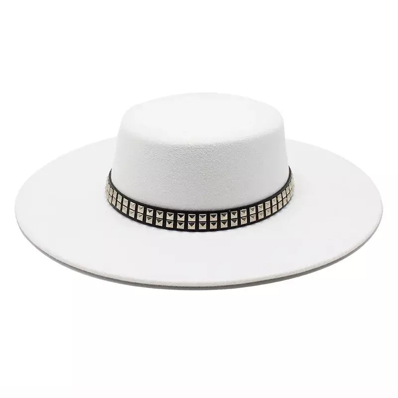 classic-metal-belt-retro-wide-brim-porkpie