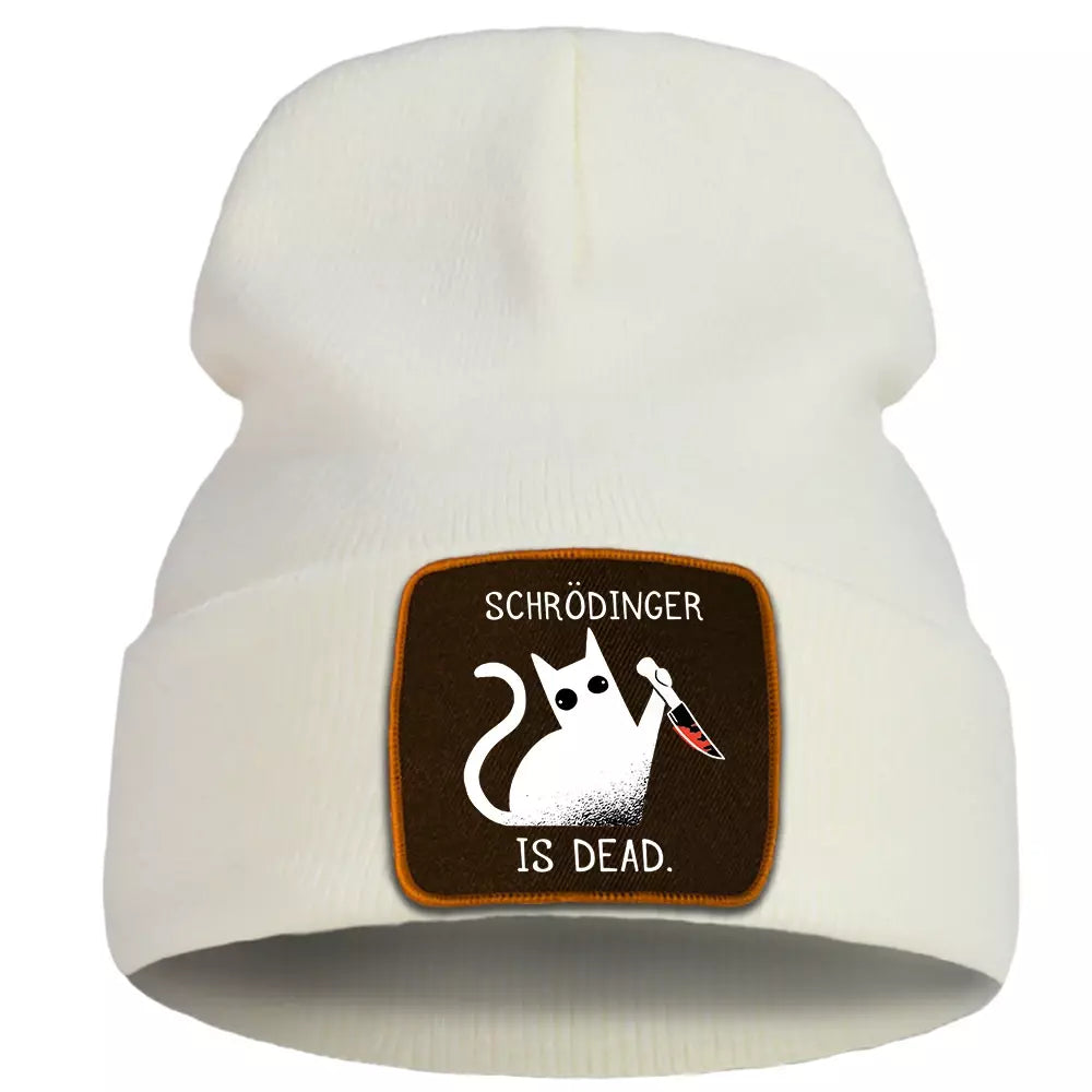 Schrodinger Is Dead Cat Beanie