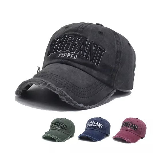 Sergeant Pepper Washed Cotton Baseball Cap