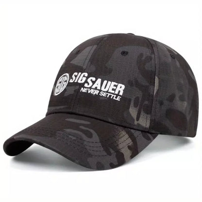 Sig Sauer Never Settle Baseball Cap