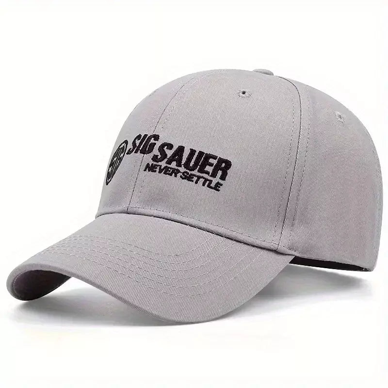 Sig Sauer Never Settle Baseball Cap