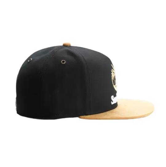 men-baseball-plain-black-yellow-vintage-hat