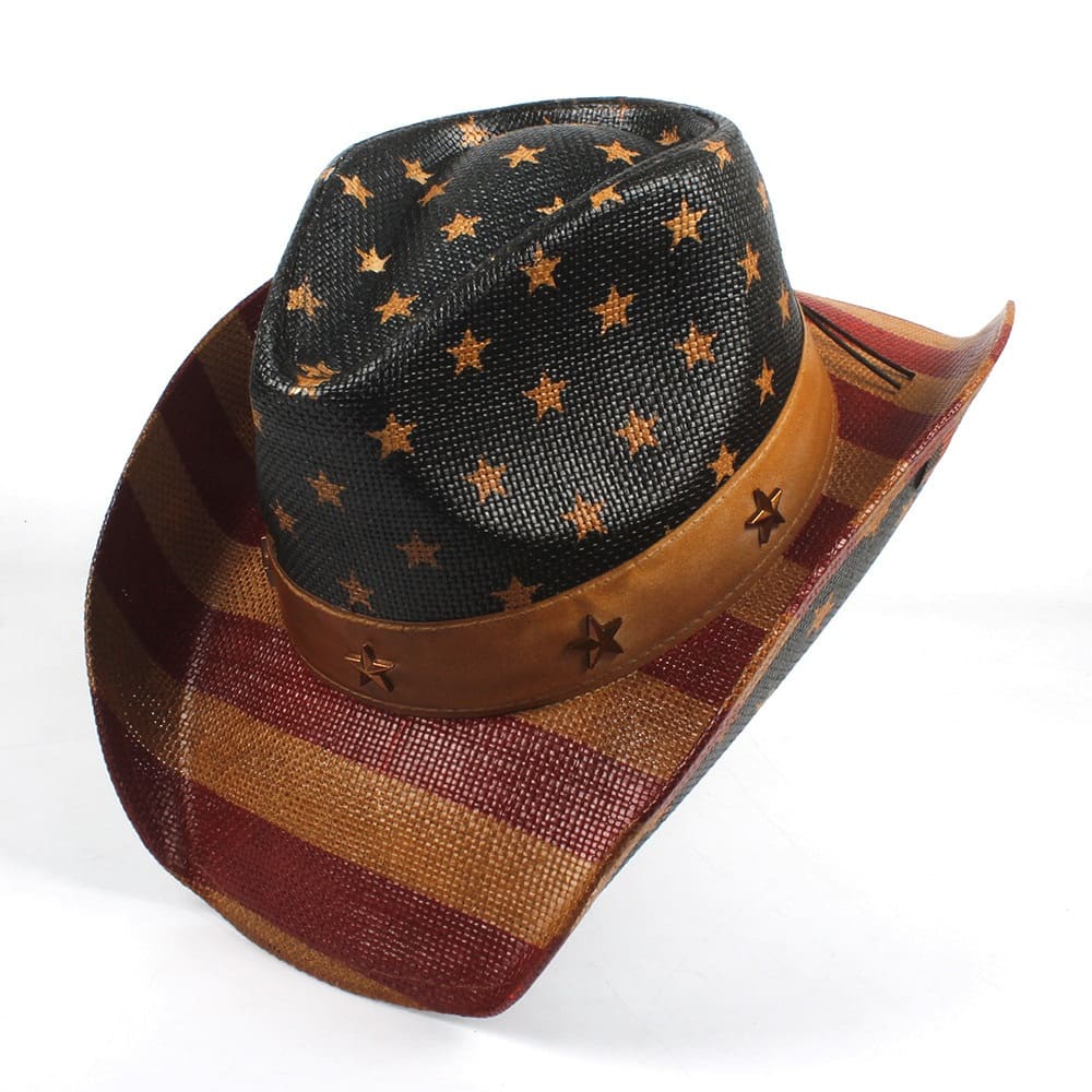 US Flag Cowboy Hat