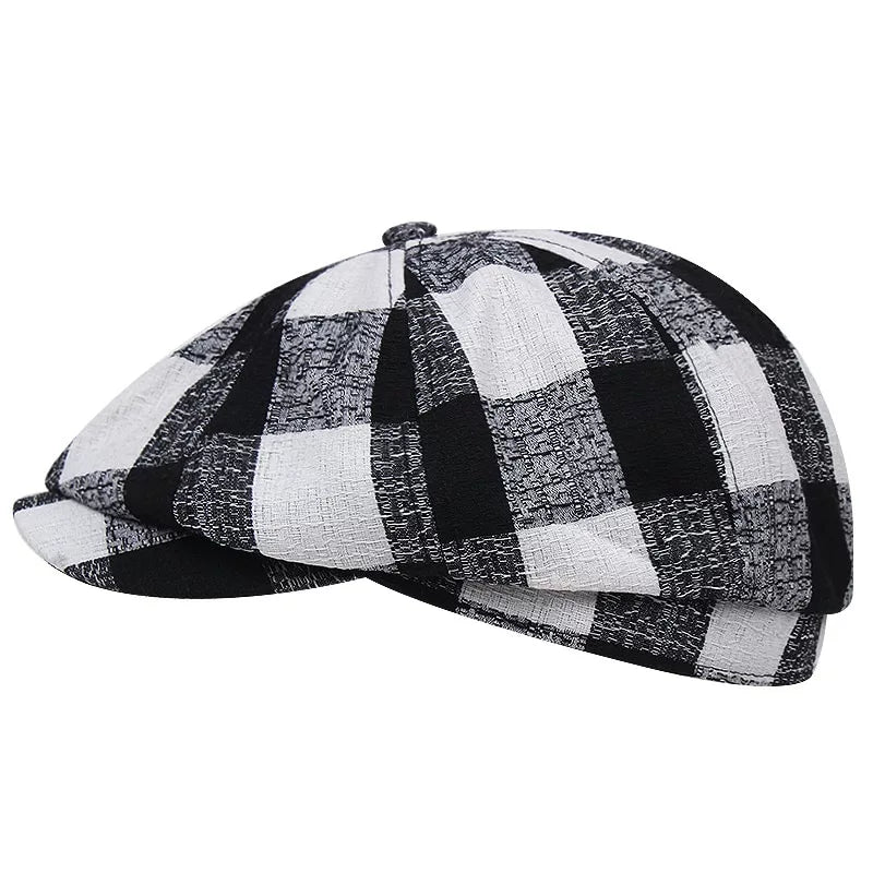 Zweig Retro Tartan Flat Cap