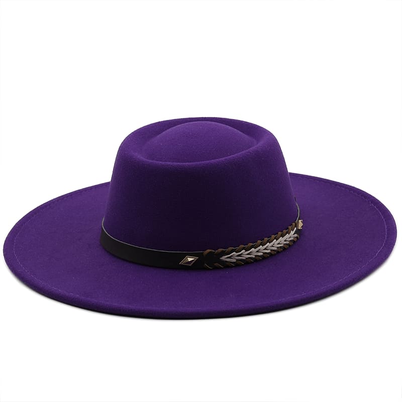 Atlanta Wide Brimmed Porkpie Hat