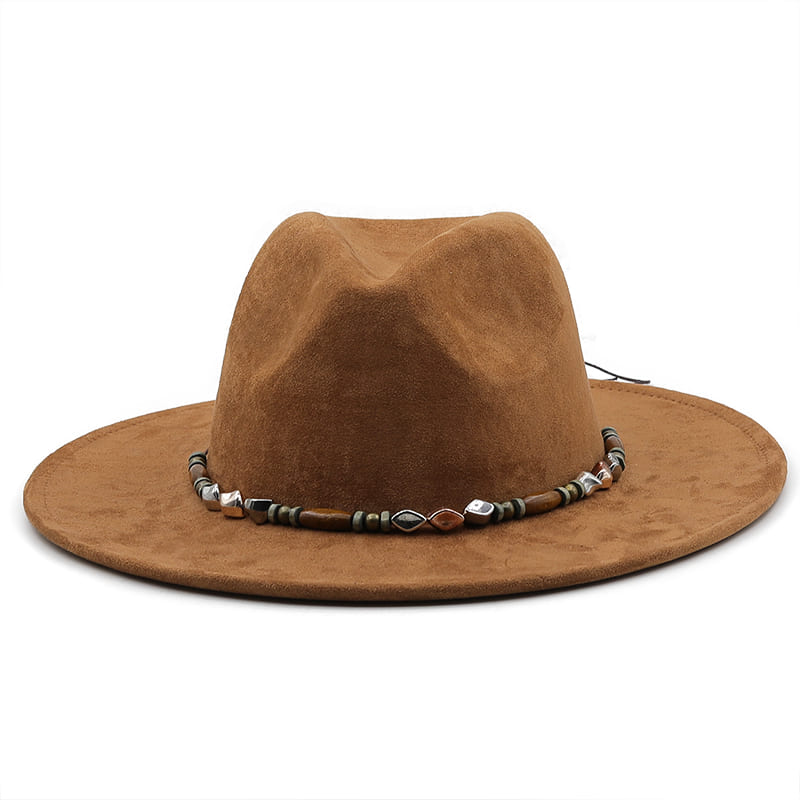 Suede cheap fedora hat