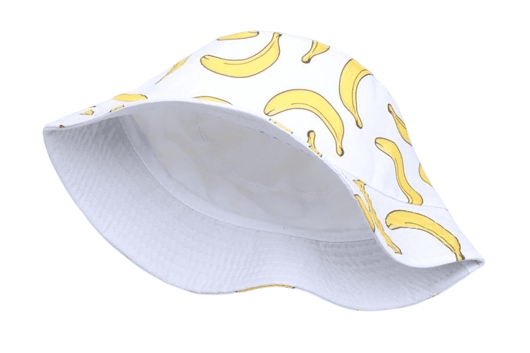 Banana Print Bucket Hat