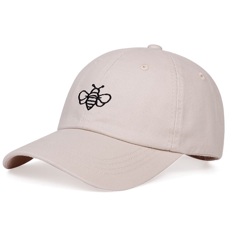 Bee Plain Cotton Baseball Cap