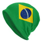 Brazil Flag Cotton Beanie
