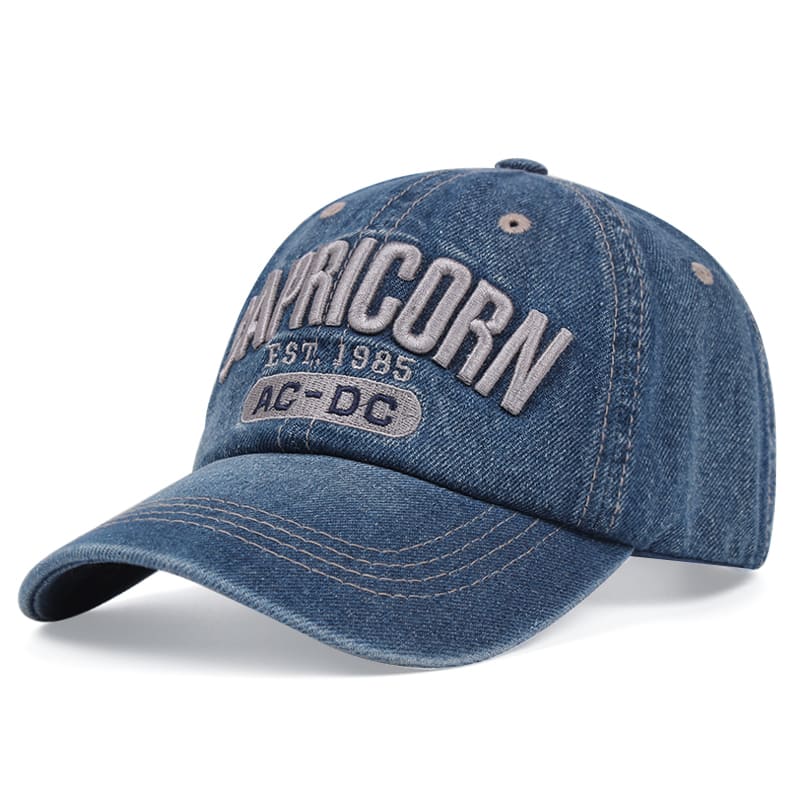 Capricorn Denim Baseball Cap