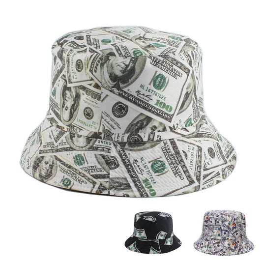 Dollars Print Bucket Hat