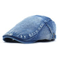 EDY Washed Denim Flat Cap