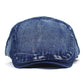 EDY Washed Denim Flat Cap