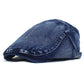 EDY Washed Denim Flat Cap