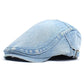 EDY Washed Denim Flat Cap