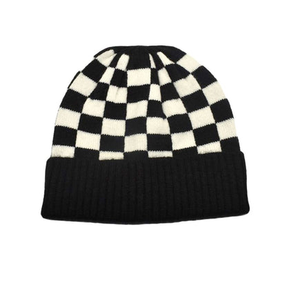 FS Plaid Cotton Beanie