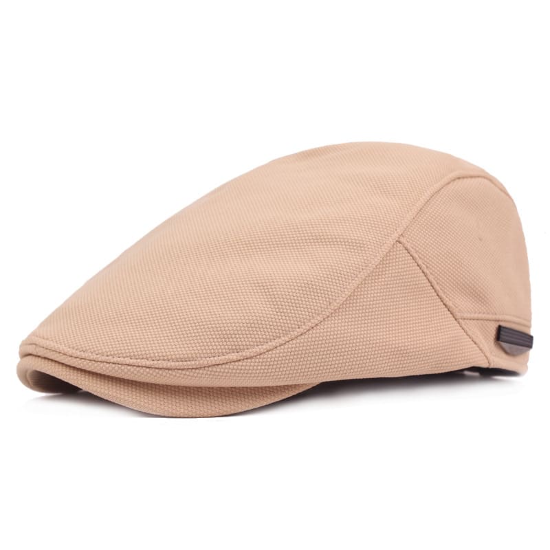 FS Plain Cotton Flat Cap