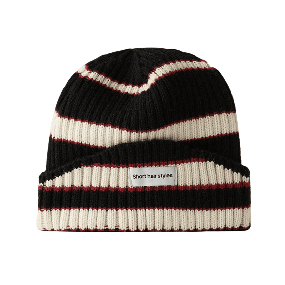 FS Striped Cotton Beanie