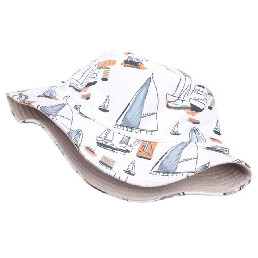 Fisherman Sailboats Bucket Hat