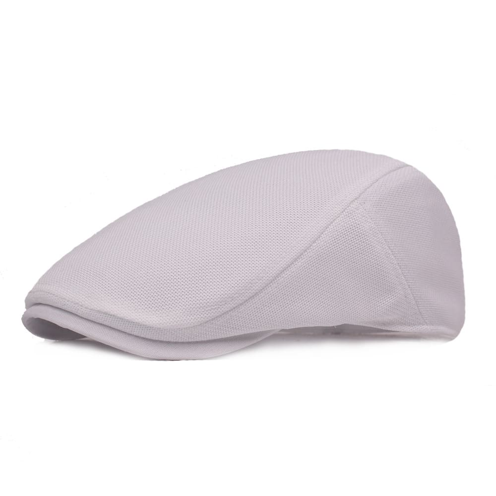 Plain white cheap flat caps