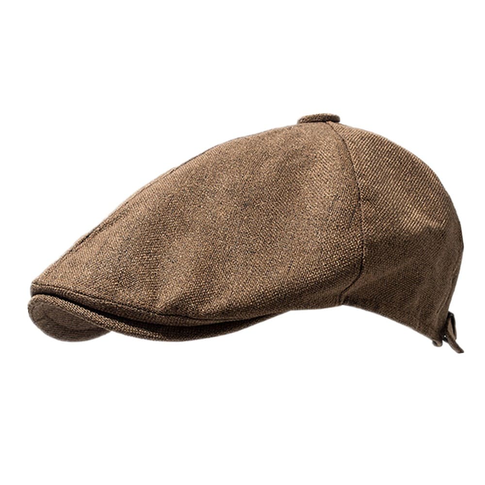 6-Panels-Cotton-Flat-Cap-Ghelter