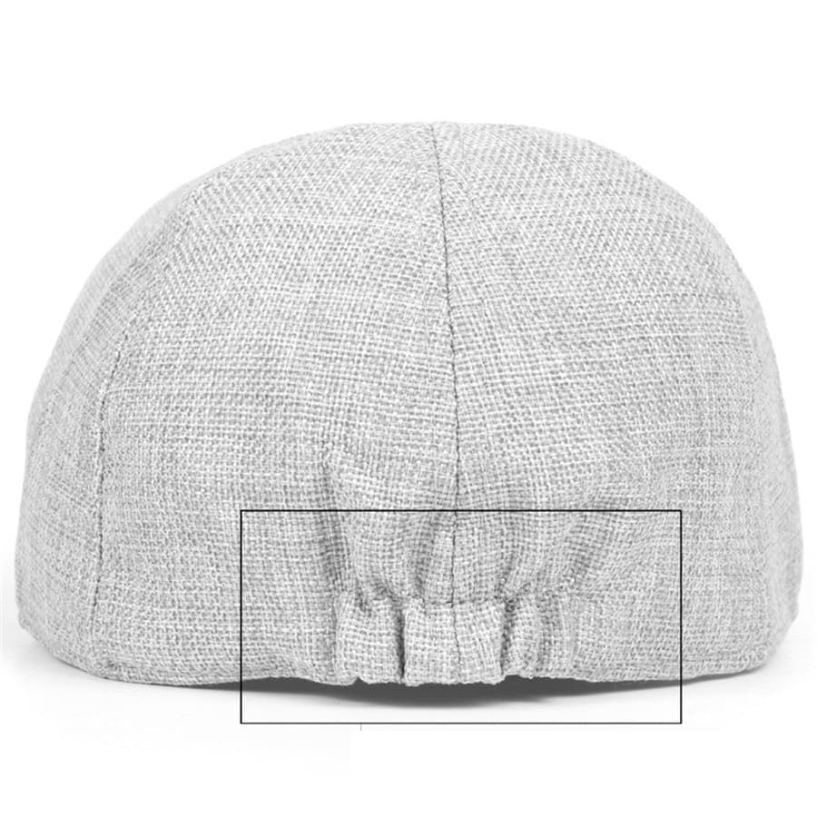 Gatsby Plain Cotton Flat Cap