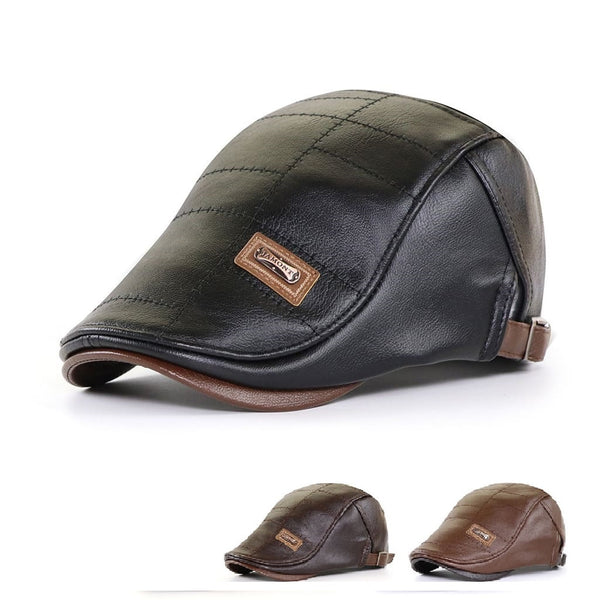 Casquette en cuir pour Homme - JAMONT  Leather baseball cap, Leather cap,  Leather hats