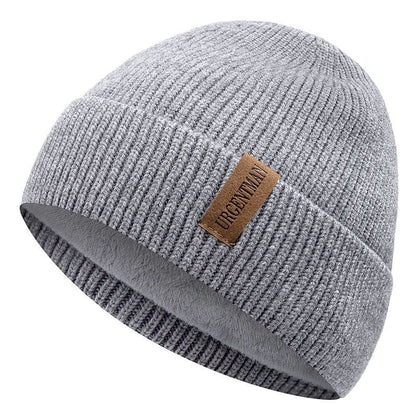 Karlson Striped Knitted Beanie