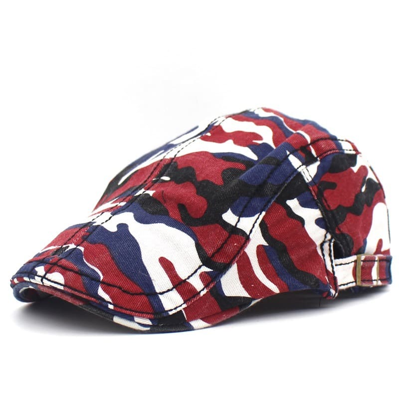 Lamarck Camouflage Flat Cap