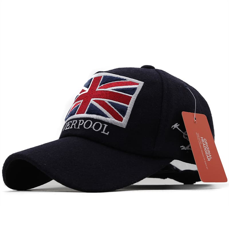 Liverpool UK Flag Baseball Cap