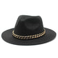 Magnum Golden Chain Fedora Hat