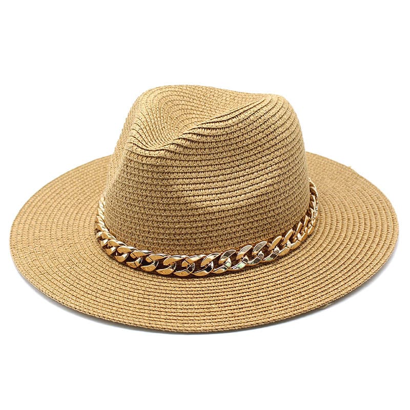 Magnum Golden Chain Fedora Hat