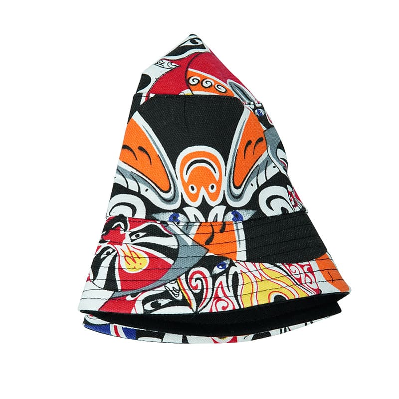 Mask Wrestler Reversible Bucket Hat