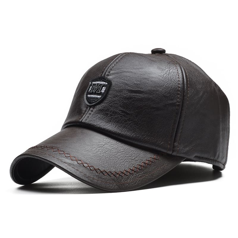 Master Leather Baseball Cap