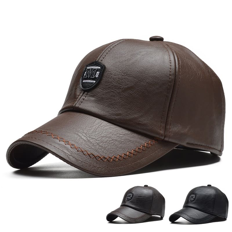 Master Leather Baseball Cap