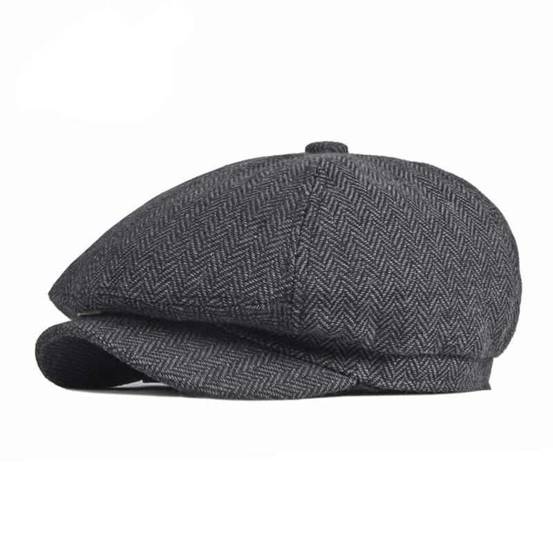 Matlok Herringbone Newsboy Cap | 100% Cotton – Ghelter