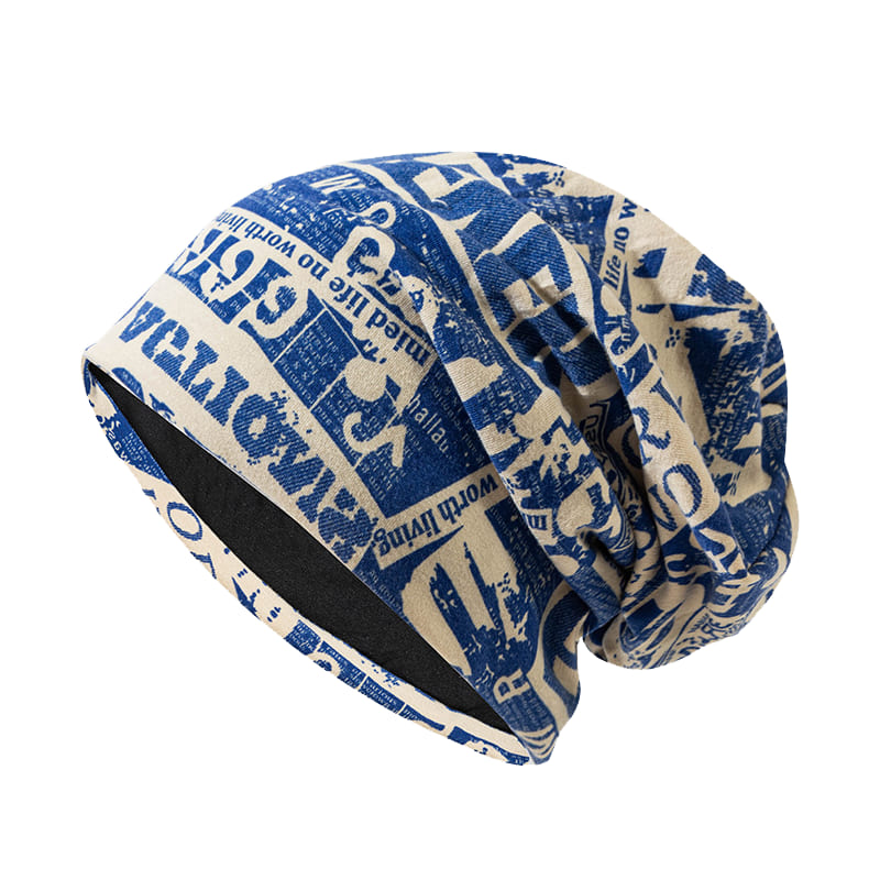 News Fever Collage Beanie