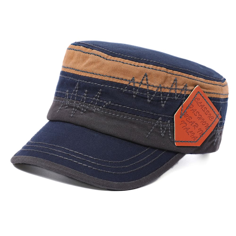 Patrol Vintage Striped Army Cap